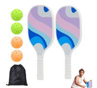 Ensemble de raquettes de médiator, ensemble de raquettes de médiator, raquettes légères avec balle et sac, raquettes légères, raquettes de sport portable pour famille, hommes, don