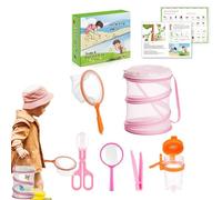 Ensemble de receveur de mouches - outils de capture de mouches pour les | Catche des mouchs éducatives | Nature Exploration Kids Flys Catchings Tools, portable Kit d'enseignement des sciences