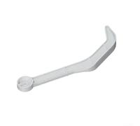 Ensemble de rechange pour machine à glaçons avec rail de guidage complet et bras horizontal en plastique blanc 18 x 12 x 1 cm