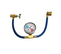 Ensemble de recharge de climatisation - kit d'outils de recharge de liquide de refroidissement, connecteur durable pour tuyau, équipement d'entretien de refroidissement de voiture | Solution