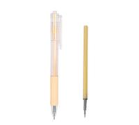 Ensemble De Recharge De Stylo Couteau Utilitaire D'art Kawaii,Papier De Boîte Express,Autocollant De Précision,Coupe-Ruban Washi,Fournitures D'artisanat De Coupe - Type 2pcs Yellow