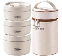 Ensemble de récipients à déjeuner isolés portables avec boîte à déjeuner thermique, 3pcs