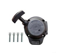 Ensemble de recul en plastique noir A051001322 compatible avec les débroussailleuses Echo Srm-225 Srm-230 T235 avec vis de montage pour une installation facile et une puissance de démarrage fiable et