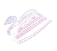 Ensemble de Règles de Couture Courbe Française, Kit de Création de Patrons 7 Pièces pour Débutants, Tailleurs, Designers - Idéal pour L'artisanat et la Conception