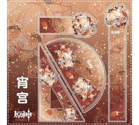 Ensemble De Règles De Dessin Animé Genshin Impact Naganohara Yomiya Eula Sayu, 4 Pièces, Fournitures De Papeterie Pour Joli Étudiant