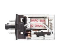 Ensemble de relais JTX-2C/3C JQX-10F 8/11 broches avec Base 220/24V, 1 pièce(JTX-2C8roundfootDC24Vwithbase)