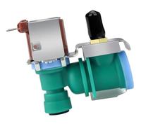 Ensemble de remplacement de l'électrovanne d'arrivée d'eau for réfrigérateurs Whirlpool, Kenmore et KitchenAid (raccordement 1/4 pouce / 3/8 pouce).(W10238100)