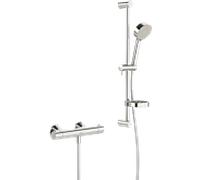 Ensemble de rénovation Hansa Hansaunita 48130121 exposé, avec mitigeur thermostatique de douche