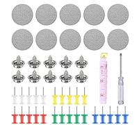 Ensemble de Réparation de Ciel de Toit (65 Pièces) - Réparation Facile du Ciel de Voiture en Quelques Étapes, Bouton de Réparation de Ciel de Voiture