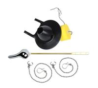 Ensemble de réparation de réservoirs de toilettes économes en eau avec boule flottante stable et clapet, valves de réservoirs de toilettes conviviaux pour la maison et la salle de bain