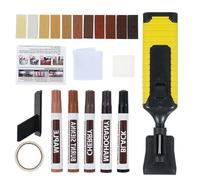 Ensemble De Réparation Plancher Bois Franc Avec 11 Couleurs Et Outil Chauffage Pour Se Gratter Manière Transparente Les Fissures La Restauration Sur La Réparation Grattage Du