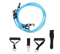 Ensemble De Résistance - Hms - Tx01 - 3 Bandes Élastiques - 2 Poignées En Mousse - Usage Intensif Multicolore