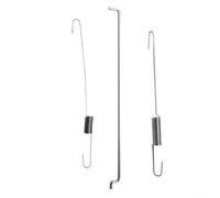 Ensemble de ressort de régulateur d'accélérateur en fer et de ressort de contrôle de vitesse pour générateur de gaz 168F 170F, tige de traction et ressort de rappel pour régulateur de petit moteur