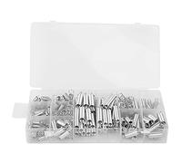 ENSEMBLE DE RESSORTS DE PRESSION DE TENSION 200 pièces Assortiment de ressorts de compression d'extension en acier à ressort de qualité industrielle pour accessoires de matériel