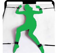 Ensemble de retenue de lit pour lit queen size, sangles de lit pour adulte, kit de bondage pour lit king size, pour couples, attaches sexuelles, menottes, ensemble BDSM, meubles, contraintes