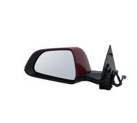 ensemble de rétroviseur 13 Pins Door Mirror Assembly For Tesla Model 3 M3 2021-2023 Dark Red Power Folding Heated Without WIFI Antenna Car Accessories(1pc left)