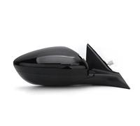 Ensemble de rétroviseur de voiture à Pour Accord 10e Génération 2018-2022 Lentille Rétroviseur Latéral En Verre Réfléchissant Couvercle Pliable Manuel(Right black)