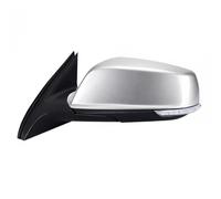 Ensemble De Rétroviseur De Voiture Miroir Chauffant Électrique Pliant Avec Lumière Pour Chevrolet Pour Malibu 2010 - 2018 IENQBVL(9 Wire Left Silver)