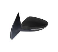 Ensemble de rétroviseur de voiture Pour VW Pour Scirocco 2009-2018 Clignotant Rabattable Chauffant Gauche Droite 6 9 13 Fils Ensemble De Rétroviseurs Latéraux Miroir Extérieur(9 Wires Black L)