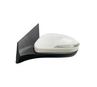 Ensemble de rétroviseur de voiture Rétroviseur De Voiture Pliable Clignotant Chauffage Réglage La Lentille Pour Hyundai Pour I20 (2016-2017) Miroir Extérieur(BLANC,8 Wire Left)
