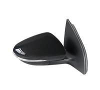 Ensemble de rétroviseur de voiture Rétroviseur De Voiture Pour VW Pour Golf 6 A6 MK6 2009-2013 Avec Clignotant Réglable Électriquement Et Chauffant(Noir,droit)