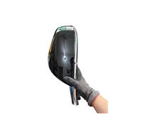 Ensemble de rétroviseur Ensemble de rétroviseur voiture pour Tesla, modèle X 2016 - 2020, avec antenne WIFI, chauffage et pliage automatique(1pc Black left)