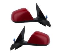 Ensemble de rétroviseur extérieur Ensemble rétroviseur latéral à 13 broches, pour Tesla, pour modèle 3 M3 2021 - 2023, Big Red Power pliable(1 pair)