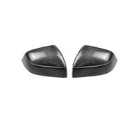 Ensemble de rétroviseur latéral Compatible avec 2025 pour Tesla pour modèle Y Juniper couvercle rétroviseur, boîtier, capuchon décoratif, Fiber carbone(Gloss Finish 1 Pair)