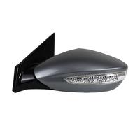 Ensemble De Rétroviseur Pour Hyundai Pour Sonata 2010 2011 2012 2013 2014 2015 Assemblage miroir voiture(Argent L,8wire)