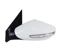 Ensemble De Rétroviseur Pour Hyundai Pour Sonata 2010 2011 2012 2013 2014 2015 Assemblage miroir voiture(Blanc L,5 fils)