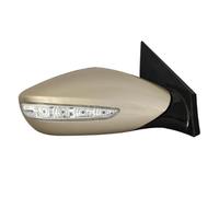 Ensemble De Rétroviseur Pour Hyundai Pour Sonata 2010 2011 2012 2013 2014 2015 Assemblage miroir voiture(Gold r,8wire)