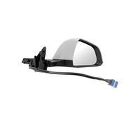 Ensemble de rétroviseur Rétroviseurs blancs des côtés gauche et droit vitres voiture, compatibles avec pour Tesla pour modèle 3 2021 - 2023(Right)