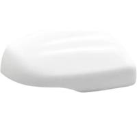 Ensemble de rétroviseurs extérieurs de voiture Capuchon de protection rétroviseur latéral pour Ford pour Edge 2015-2020(Blanc,R)