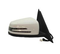 Ensemble De Rétroviseurs Latéraux Voiture, Clignotant Électrique Pliable, Pour Benz W204 C63 C200 C180 2006-2010 2011 2012 2013 Complet Rétroviseur(Blanc,Only Right)