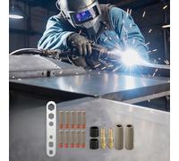 Ensemble de revêtement de buse de pulvérisation sans air compatible avec 15AK avec embouts de 0,6 mm et matériel complet pour une utilisation de routine