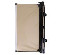 Ensemble de Rideau à roulettes pour Toit ouvrant de Voiture, Compatible pour Q5 2009-2017 1K9877307A, Store Pare-Soleil Beige pour Toit ouvrant fenêtre de Toit, volet Roulant