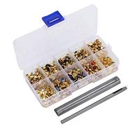 Ensemble de RIVETS en strass colorés, accessoires de décoration 8MM pour sac, chapeau, vêtements, chaussures