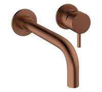 Ensemble de robinet Crosswater MPRO 2 trous ensemble mural brossé bronze PRO120WNBZ