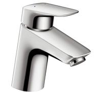 Ensemble de robinet Hansgrohe Logis lowflow avec bonde chrome 71078000