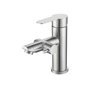Ensemble de robinet lavabo salle bain, mitigeur d'évier monté sur le pont avec pommeau douche sous pression, baignoire toilette, mélangeur d'eau froide et chaude(Only a Faucet)