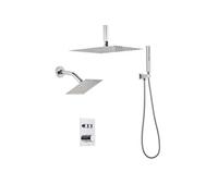 Ensemble de Robinetterie de Douche 30,5cm Avec Expérience de Douche à Effet Pluie
