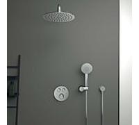 Ensemble de robinetterie Ideal Standard CeraTherm Navigo A7771AA Thermostatique de douche à encastrer, chromé