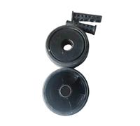 Ensemble De Roue Arrière 2 Pièces Avec Brosse, Compatible Avec Roborock Dyad Pro, Dyad Pro Combo, Dyad Air, Dyad Air Combo, Pièces De Rechange For Aspirateur Sec Et Humide