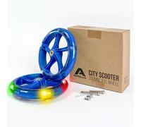 Ensemble de roues de rechange pour trottinette urbaine Apollo 200 mm - Roues Pro avec roulements à billes ABEC 7, roues de rechange pour trottinette urbaine, également disponibles avec roues LED