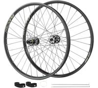 Ensemble De Roues De Vélo De Montagne DH Avec Frein À Disque Avant Et Arrière 26/27,5/29 Pouces, Axe Traversant BOOST, Moyeu 32 Trous Pour Cassette 8/9/10/11/12 Vitesses, Largeur 35 Mm,26inch