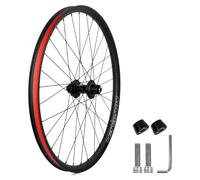 Ensemble de roues de vélo, pour vélo BMX pour enfants, essieu de 1 cm avec roulements scellés, roue de 50,8 cm, jante 409 mm, moyeu à roulement à 4 joints, roue arrière/avant à cassette (arrière