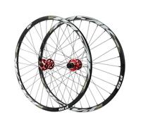 Ensemble De Roues for Vélo De Montagne 26/27.5/29'' Frein À Disque VTT Jante en Alliage À Double Paroi Roulement Étanche QR Moyeu 32H Cassette 7-12 Vitesses
