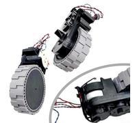 Ensemble de roues gauche et droite de rechange pour Ecovacs pour Deebot pour aspirateur T10 X1 X2 améliorant la navigation des obstacles et la stabilité (gauche + droite)