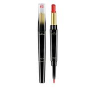 Ensemble de rouge à lèvres 2 en 1, crayon à lèvres et crayon à lèvres, longue durée 24 heures, ensemble de maquillage pour filles et femmes SzL168 (C, taille unique)
