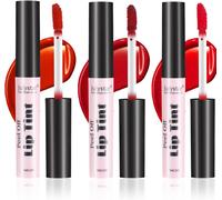 Ensemble De Rouge À Lèvres Liquide À Peler,Teinture À Lèvres Facile À Peler Et À Révéler,Gloss À Lèvres Waterproof Longue Durée,Maquillage De Tatouage Pour Les Lèvres(Colour,Set C)